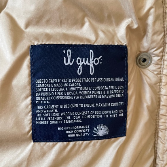 Il Gufo Girls’ Tan Down Padded Puffer Coat - 4Y - Picture 15 of 16